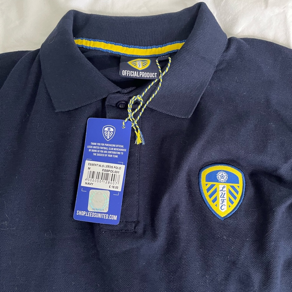 Leeds United new Polo w/ tags